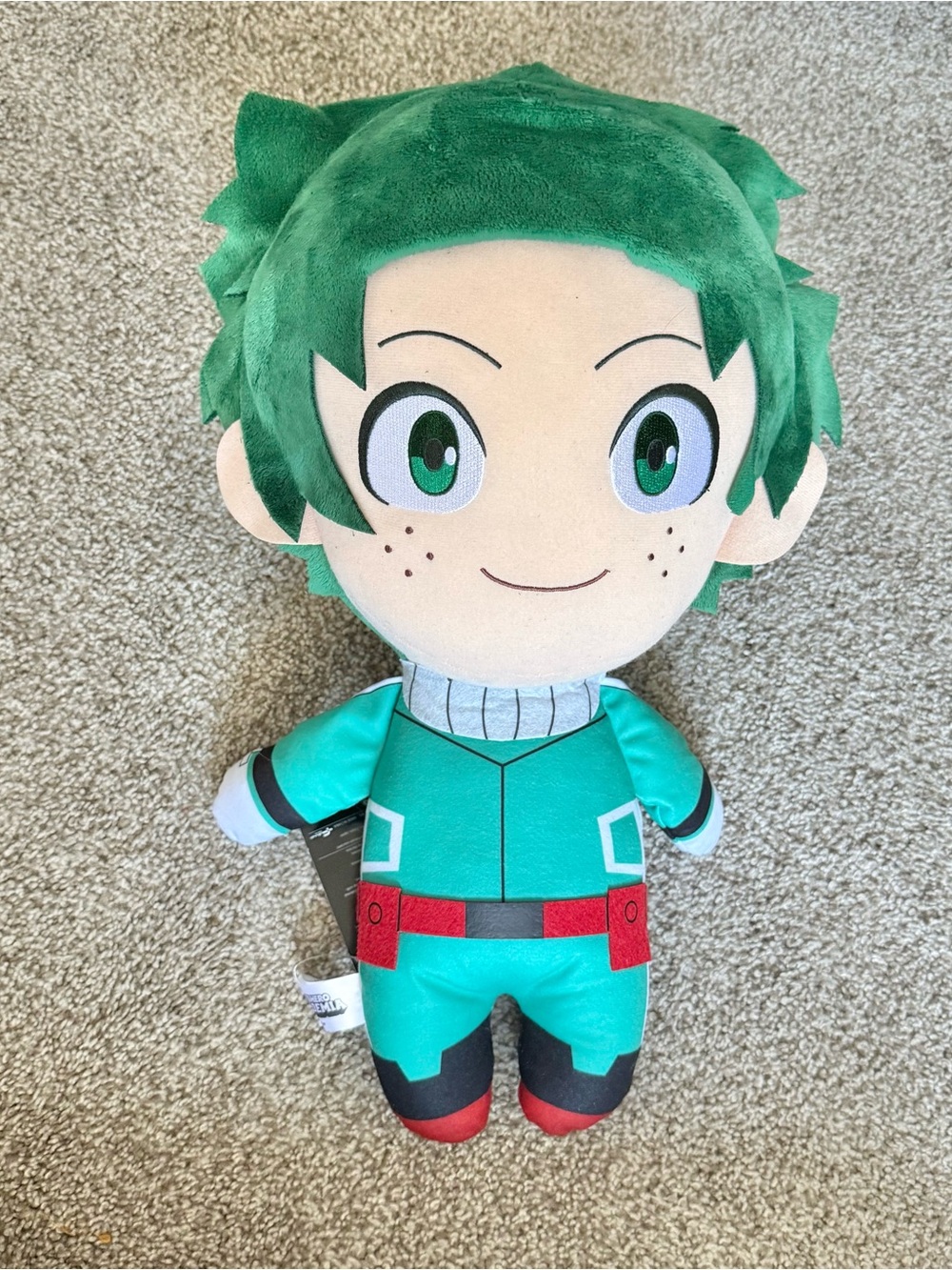My Hero Academia Izuku Midoriya Deku Plush - Stuffed Toy Doll Green NWT